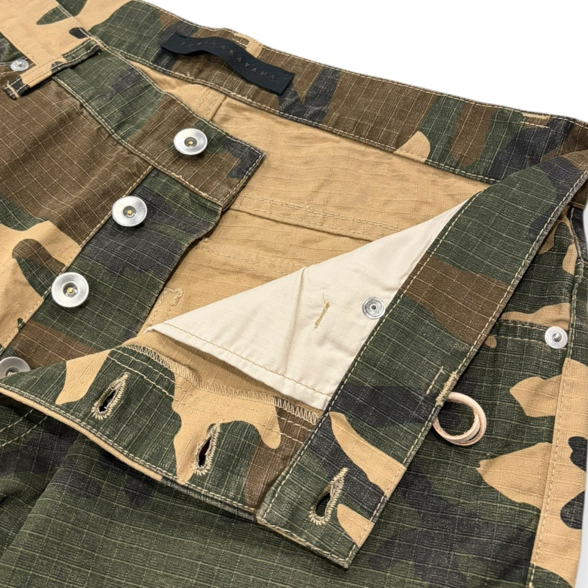 BICOLOR CARGO PANTSドッキングカーゴパンツJN-SS26-008