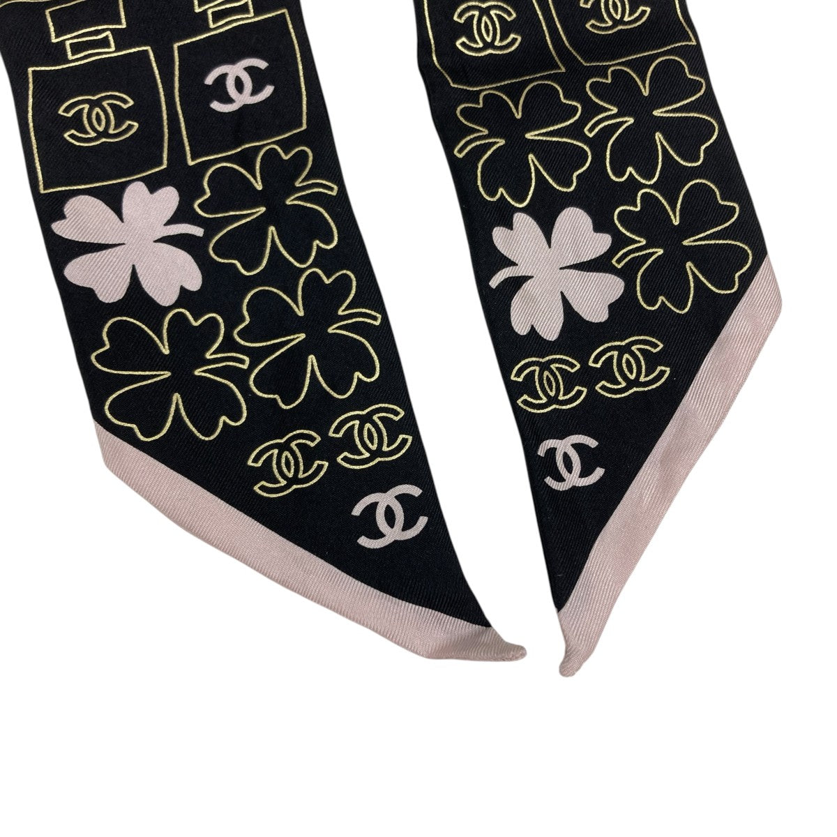 CHANEL シルクネクタイ 古着・中古-2枚目のアイテム画像