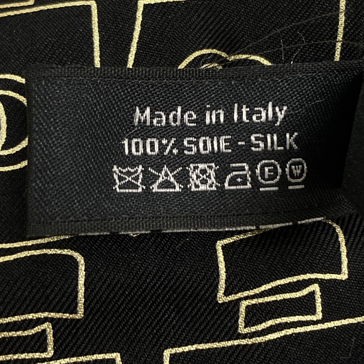 CHANEL シルクネクタイ 古着・中古-4枚目のアイテム画像