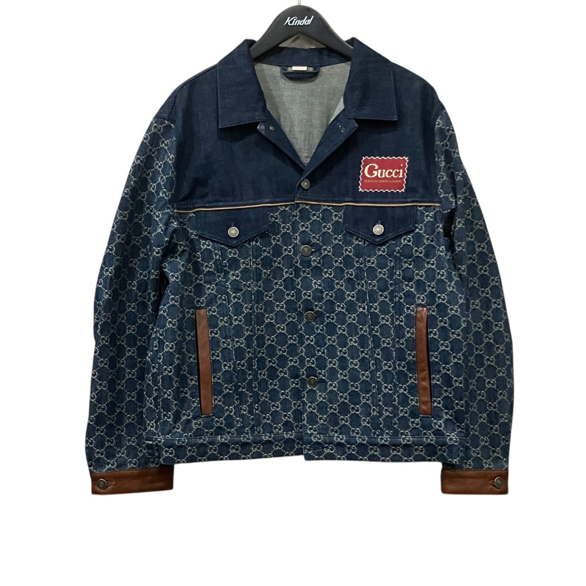 GUCCI ウォッシュド オーガニックデニム ジャケット 古着・中古-1枚目のアイテム画像