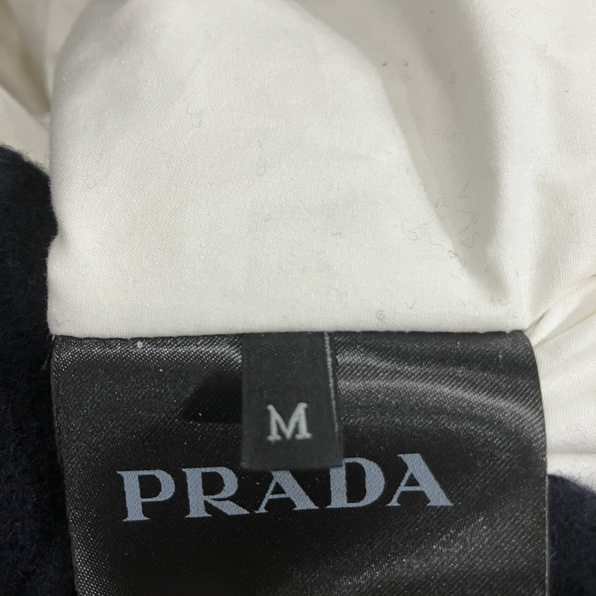 PRADA ウールダウンパデッドダッフルジャケット 古着・中古-5枚目のアイテム画像