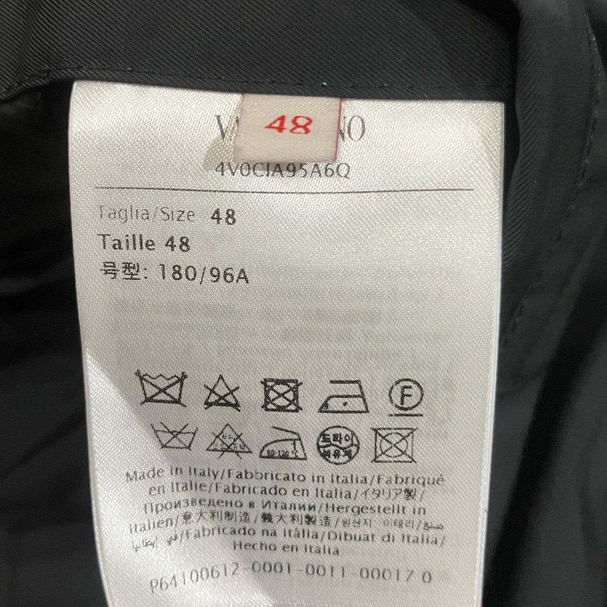 VALENTINO 4V0CIA95A6Q 古着・中古-5枚目のアイテム画像