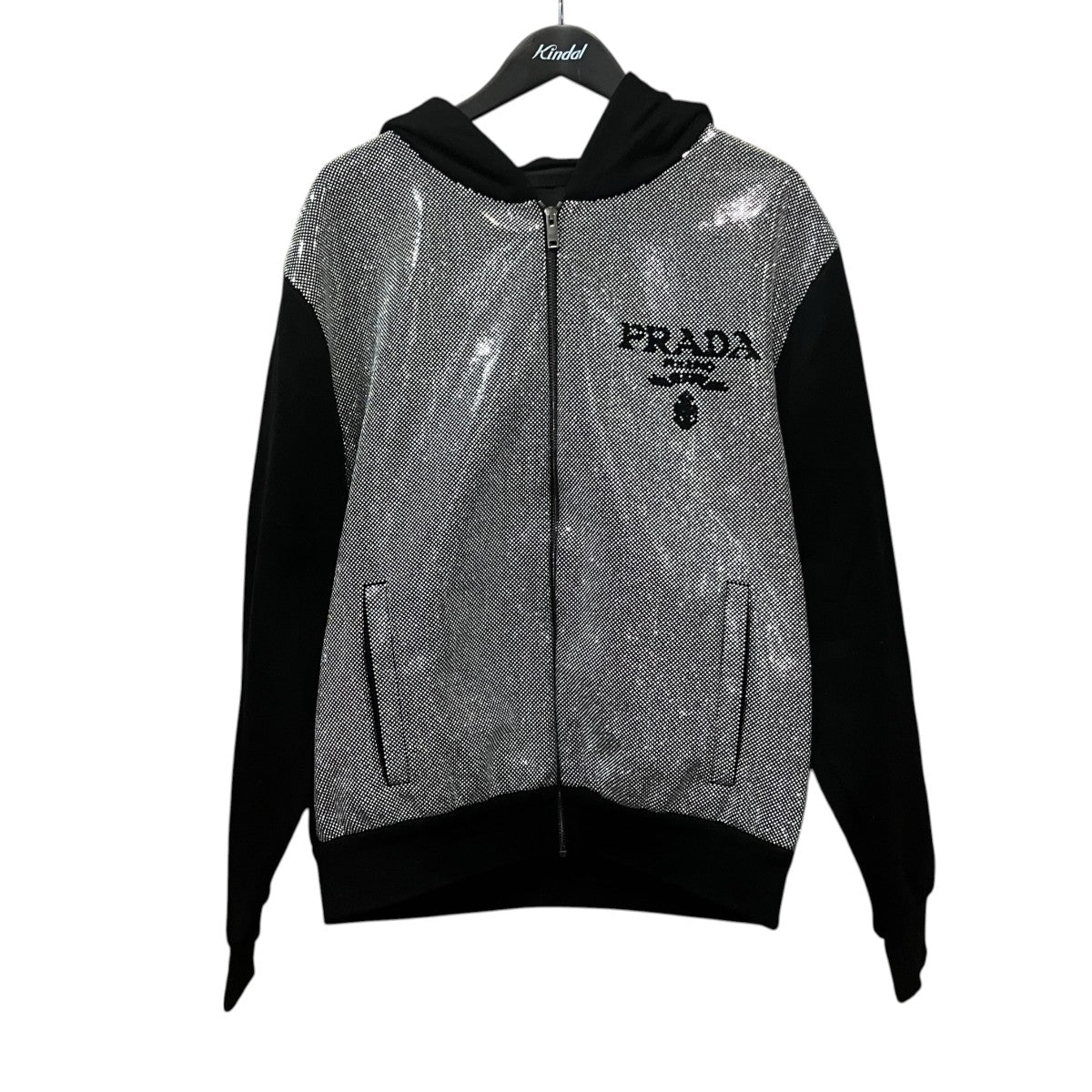 PRADA ジップパーカー 古着・中古-1枚目のアイテム画像