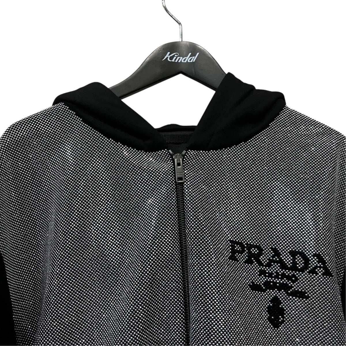 PRADA ジップパーカー 古着・中古-3枚目のアイテム画像
