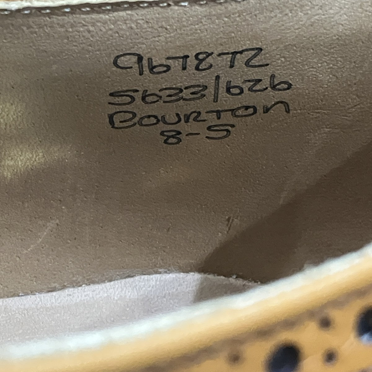 Tricker’s×JUNYA WATANABE CDG ドレスシューズ 古着・中古-7枚目のアイテム画像