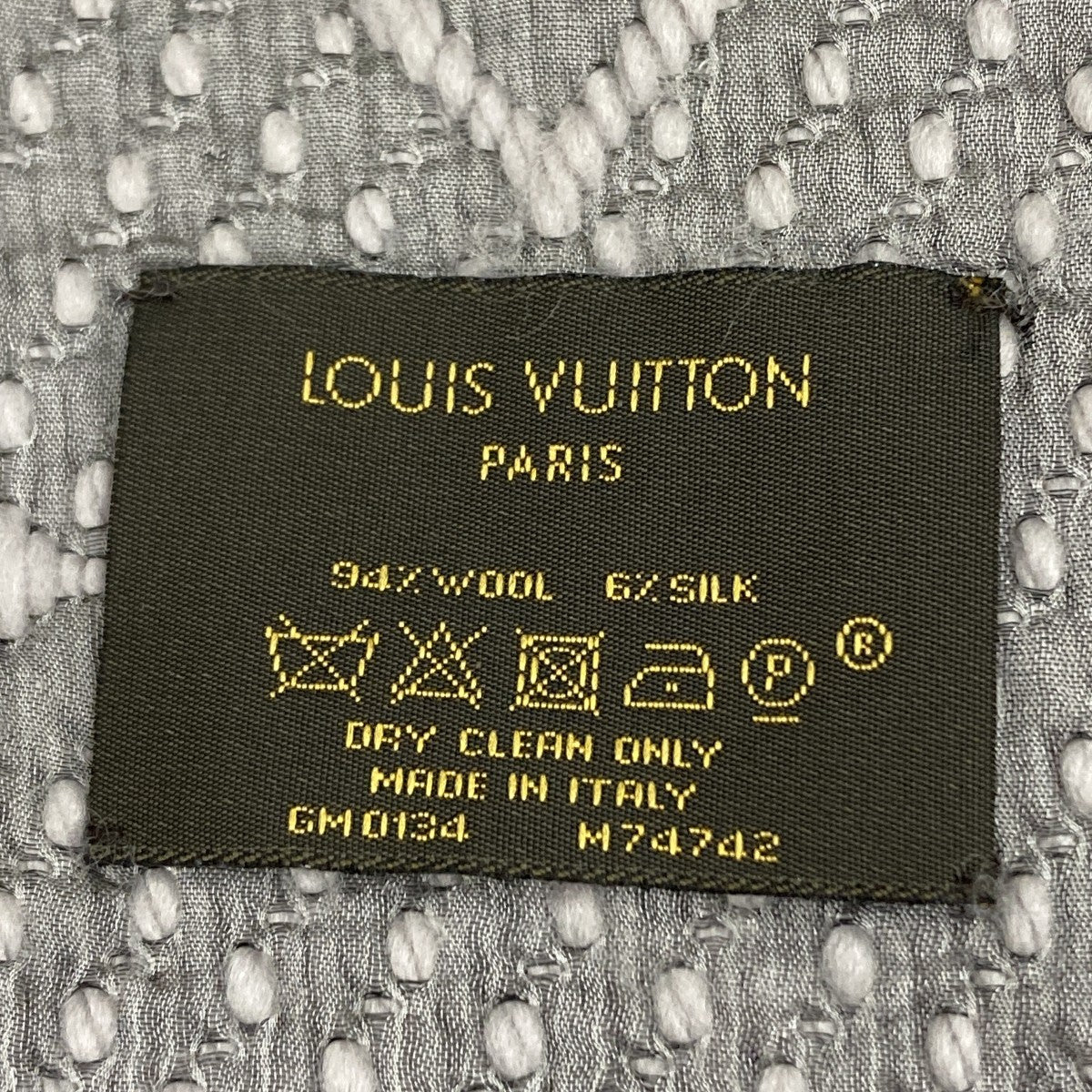 LOUIS VUITTON エシャルプ・ロゴマニア マフラー 古着・中古-3枚目のアイテム画像