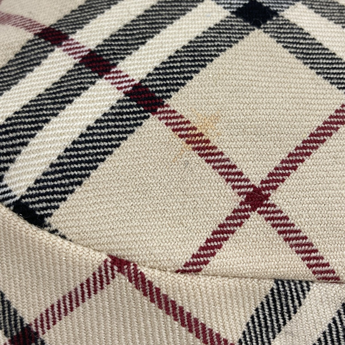 BURBERRY BLUE LABEL ノバチェックハット 古着・中古-6枚目のアイテム画像