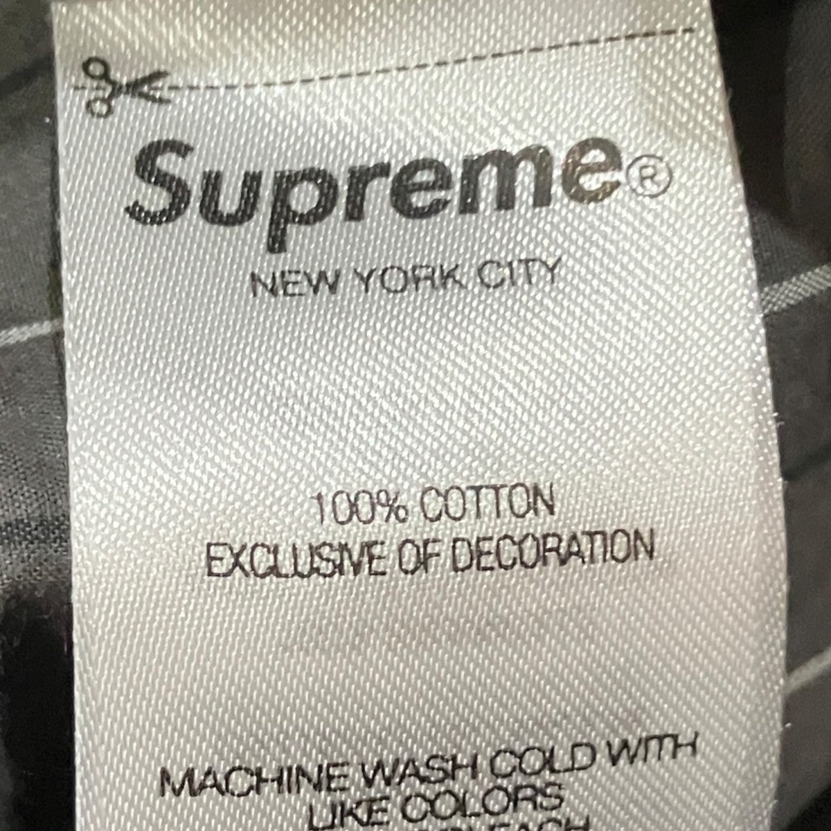 Supreme ストライプシャツ 古着・中古-6枚目のアイテム画像