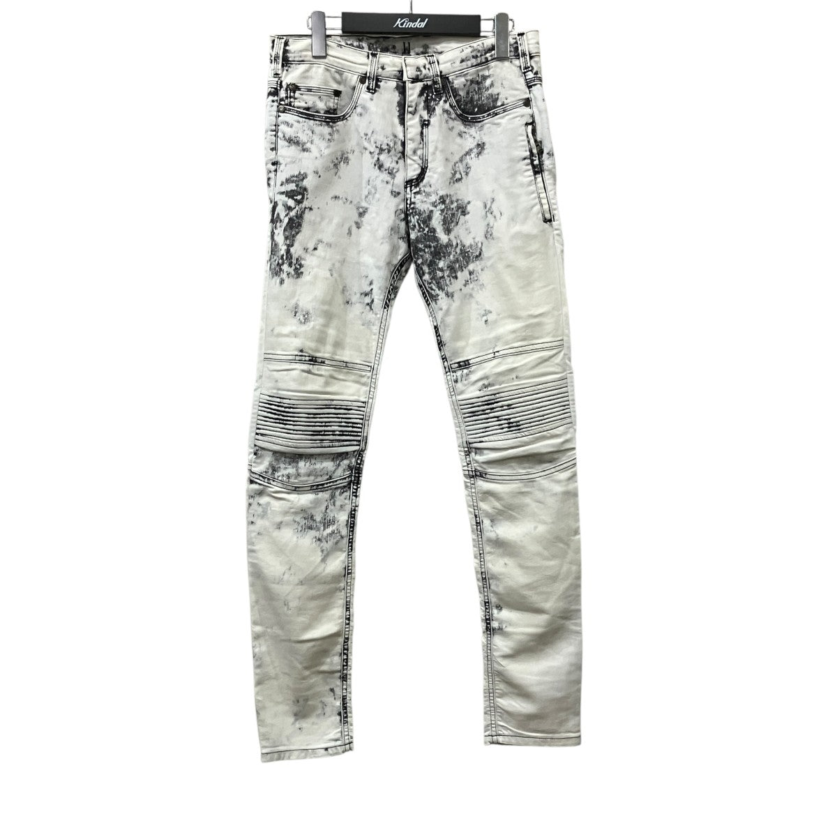 NEIL BARRETT バイカーデニムパンツ 古着・中古-1枚目のアイテム画像