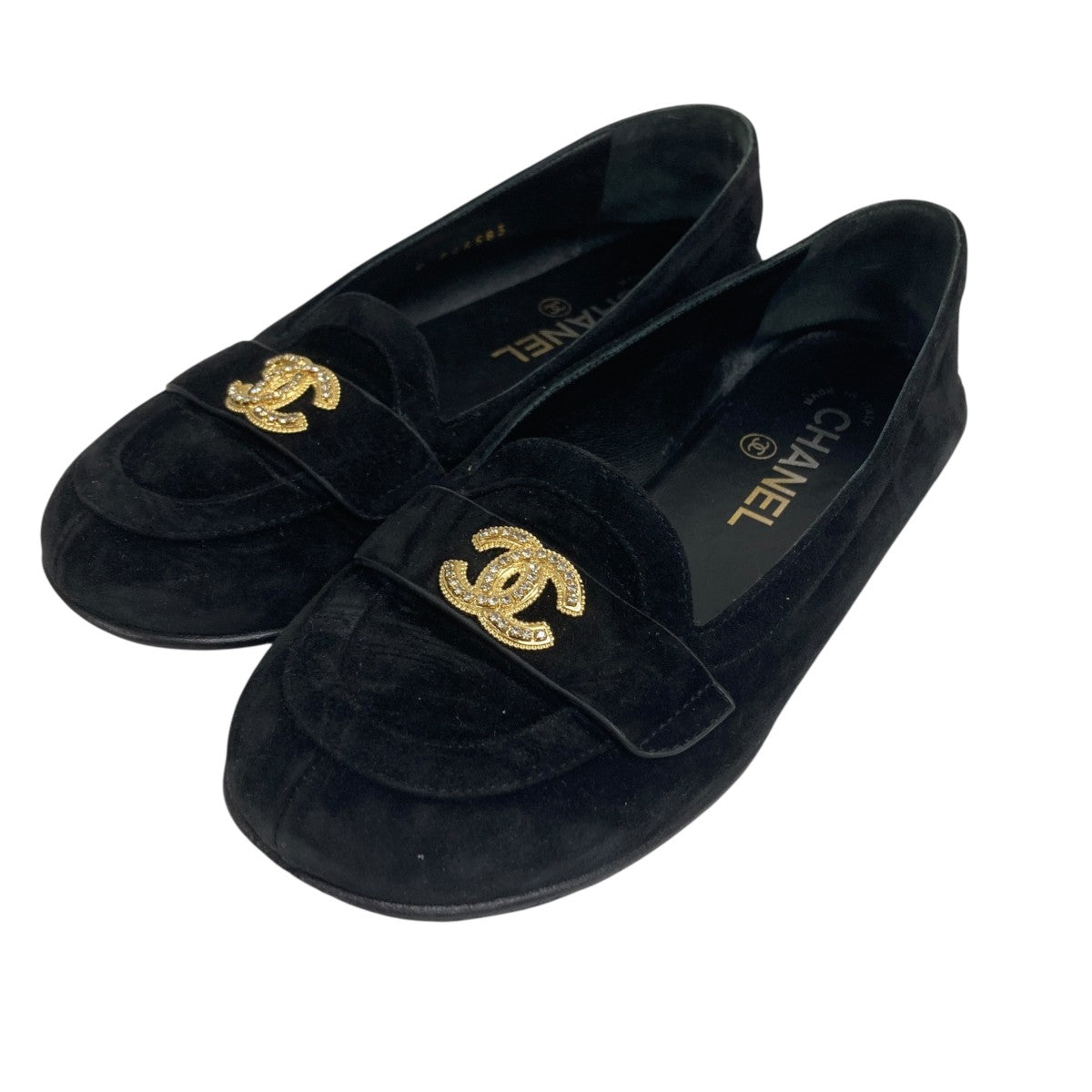CHANEL バレエパンプス 古着・中古-1枚目のアイテム画像