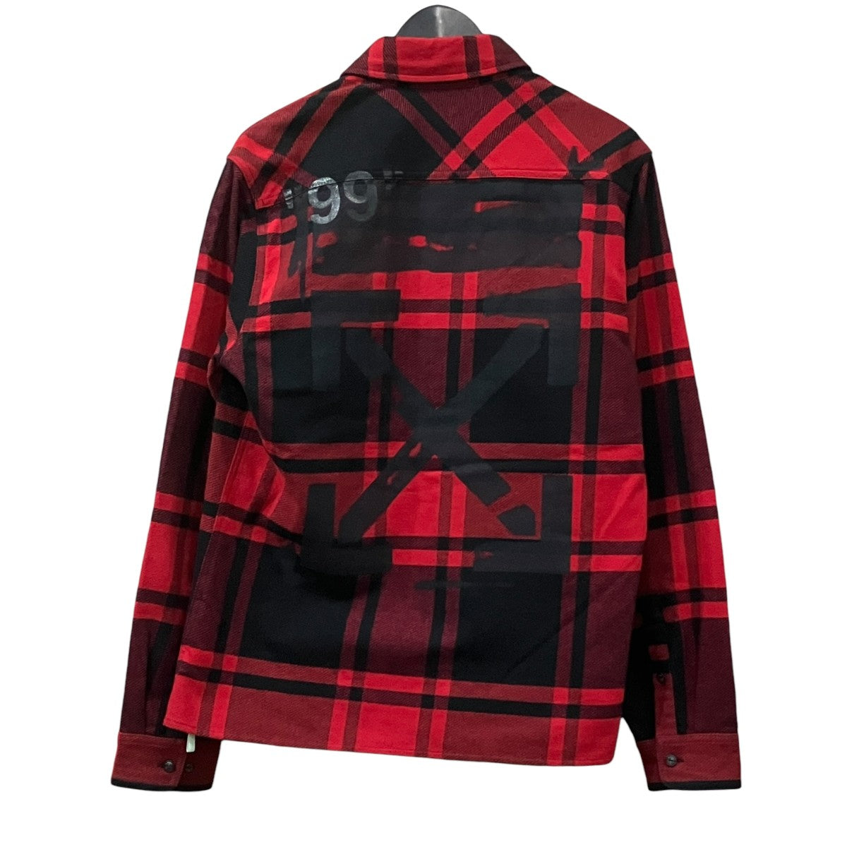 OFFWHITE チェックシャツ 古着・中古-2枚目のアイテム画像