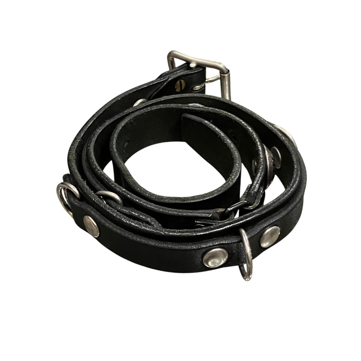 Supreme×blackmeans Concho Leather Belt レザーベルト 古着・中古-4枚目のアイテム画像