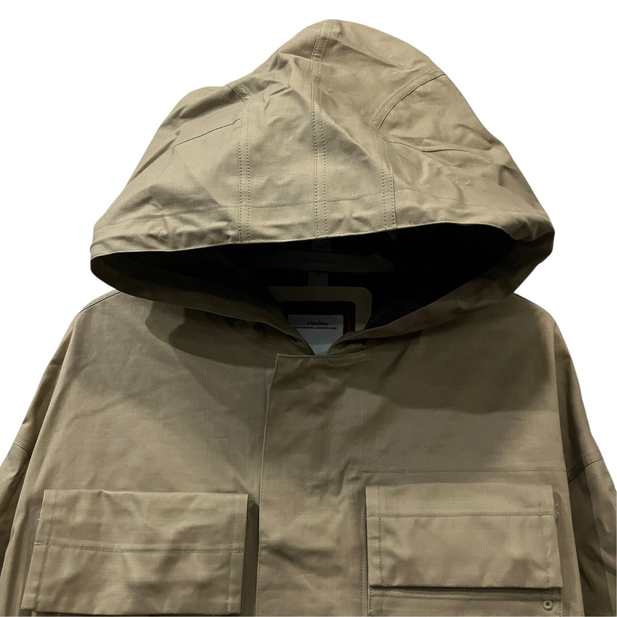 VISVIM GORE-TEXフーデッドコート 古着・中古-3枚目のアイテム画像