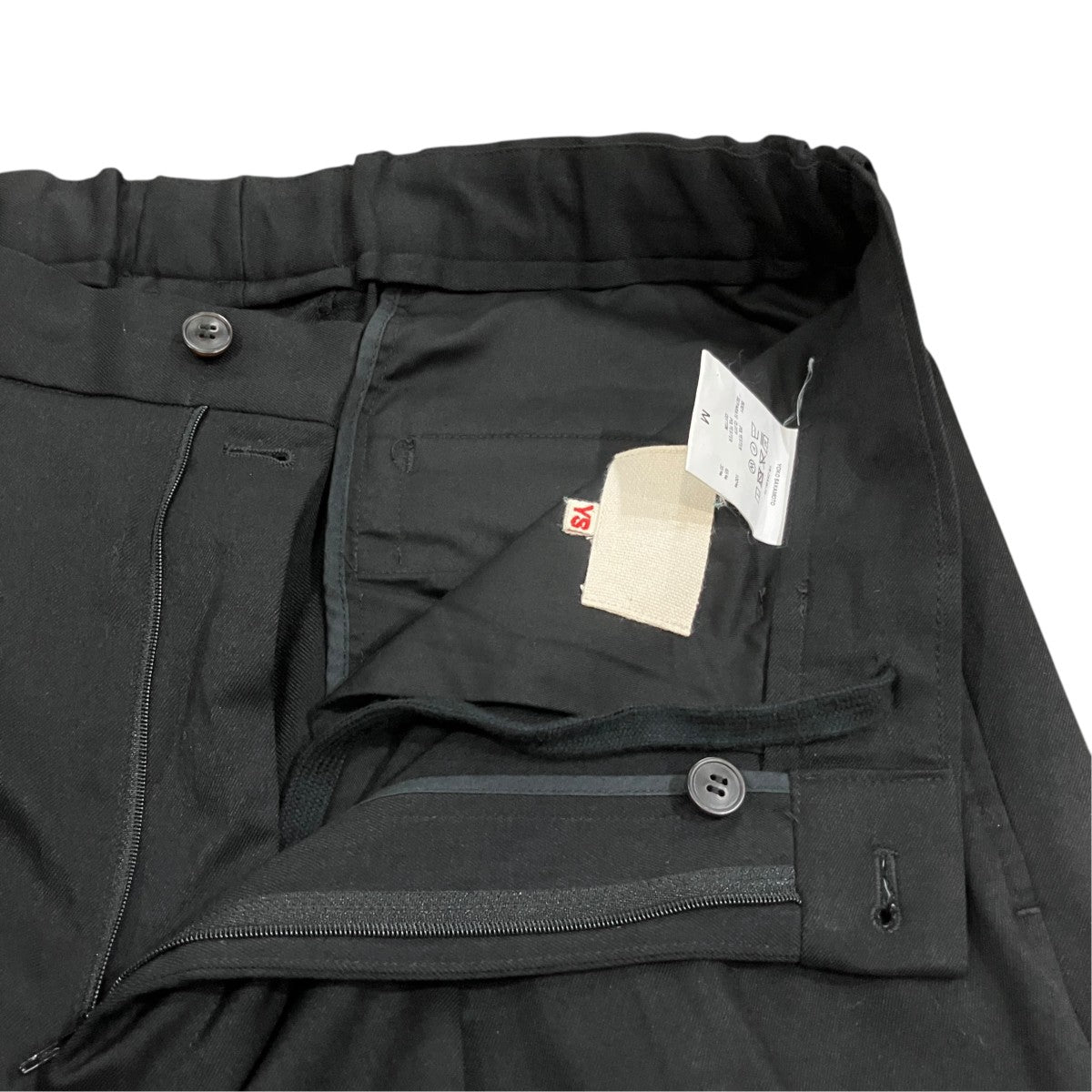 YOKOSAKAMOTO DOUBLE PLEATED TROUSERS トラウザーパンツ 古着・中古-4枚目のアイテム画像