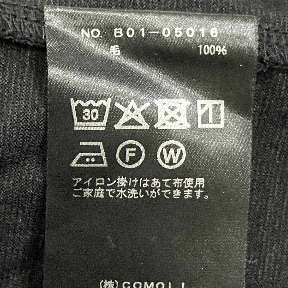 COMOLI ポケットTシャツ 古着・中古-6枚目のアイテム画像