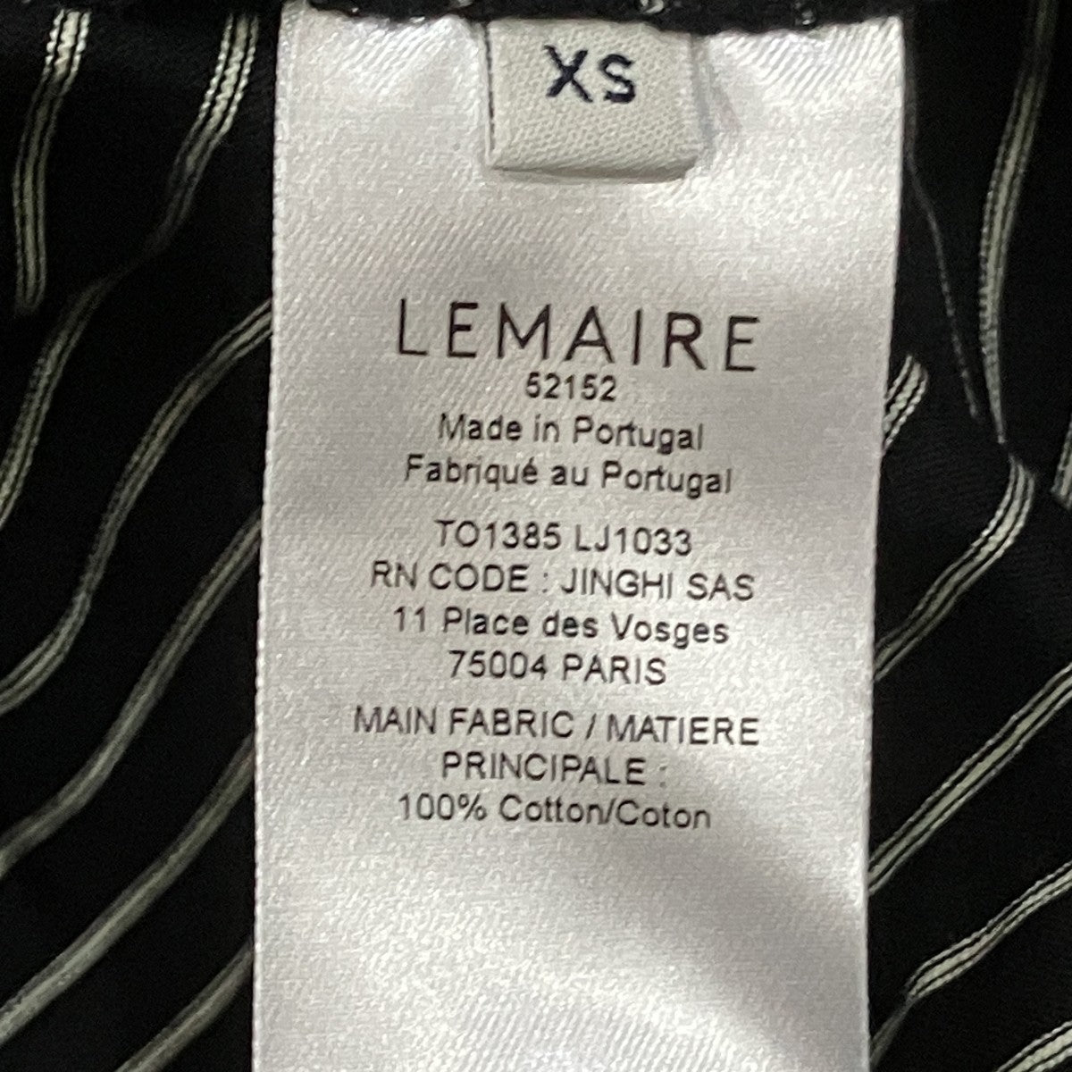 LEMAIRE ボーダーTシャツ 古着・中古-5枚目のアイテム画像