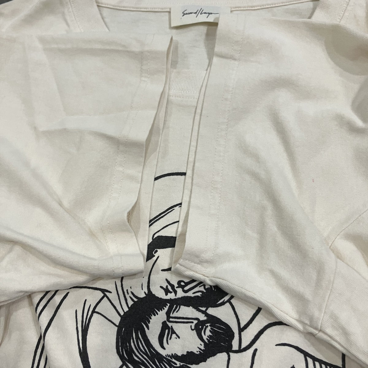 SECOND／LAYER プリントTシャツ 古着・中古-4枚目のアイテム画像