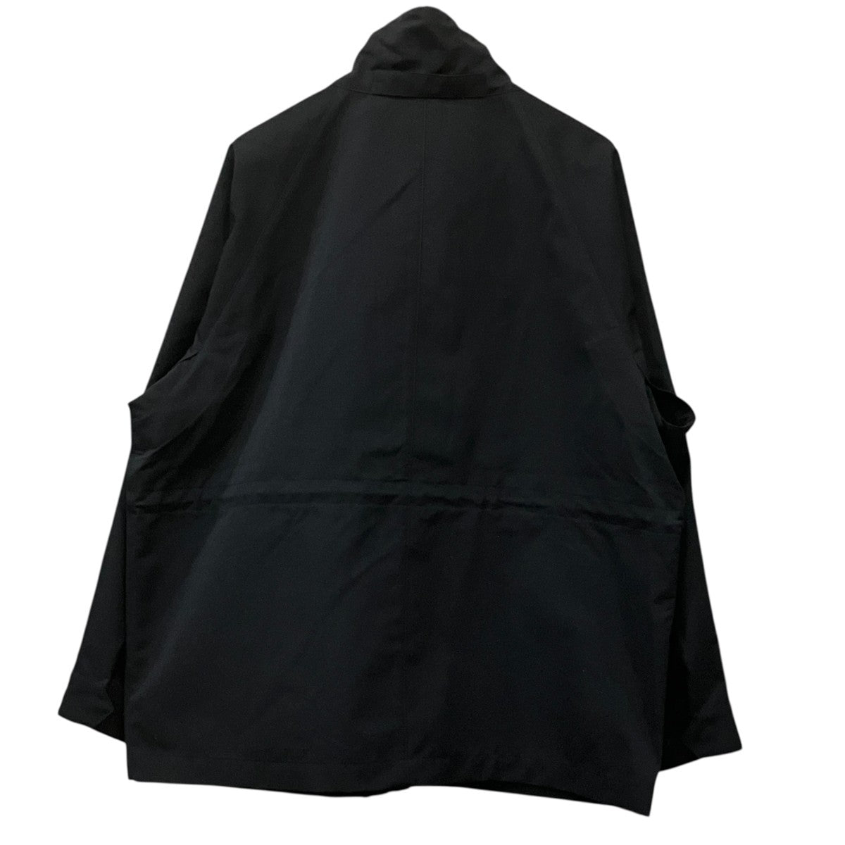 WOOL MAX CANVAS HIGH NECK ZIP BLOUSON ジップアップブルゾン