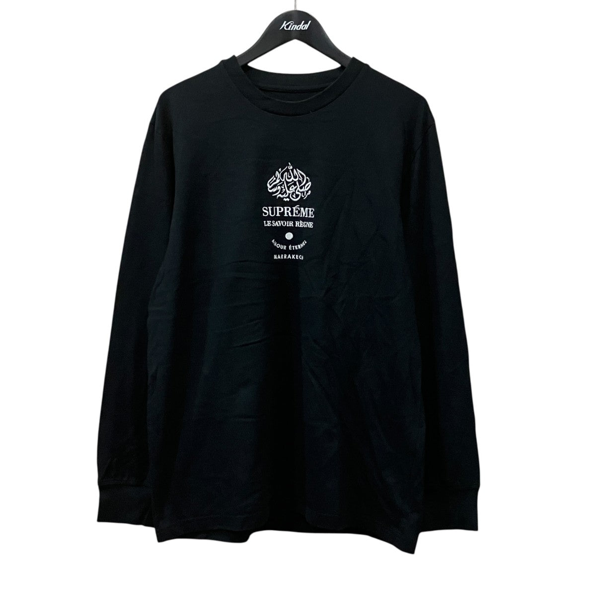 Supreme MARRAKECH L S 長袖刺繍Tシャツ 古着・中古-1枚目のアイテム画像