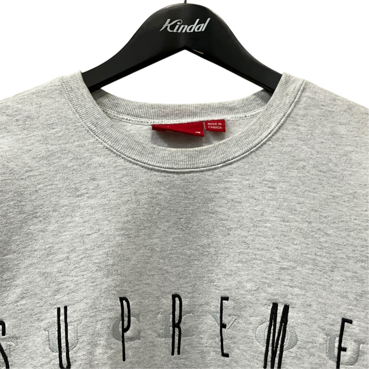 Supreme(シュプリーム) Connect Crewneck Sweatshirt フロント刺繍