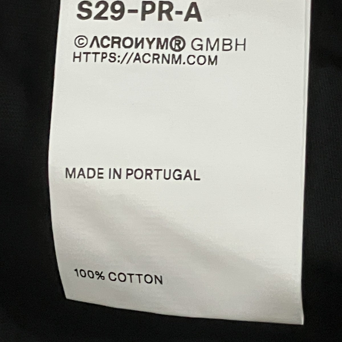 ACRONYM ロングスリーブTシャツ 古着・中古-6枚目のアイテム画像