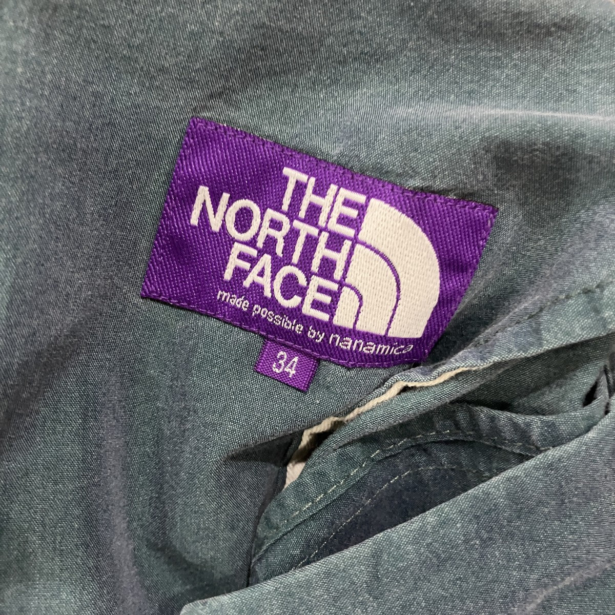 THE NORTHFACE PURPLELABEL Indigo Mountain Wind Pants 古着・中古-5枚目のアイテム画像