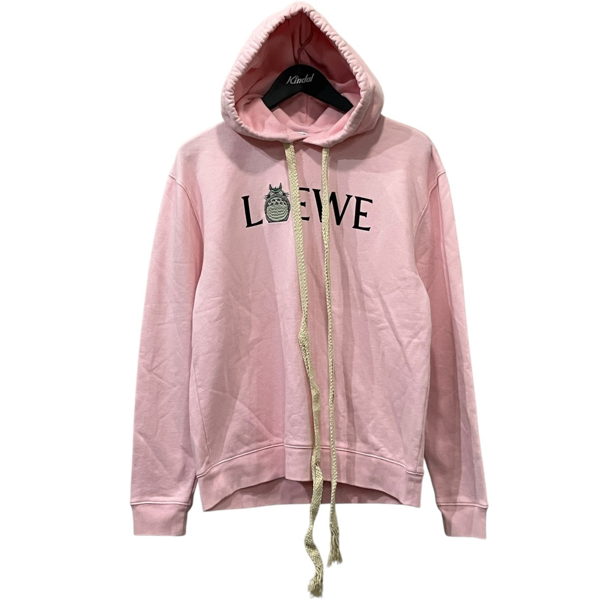 LOEWE×スタジオジブリ プルオーバーパーカー S848Y25X04 ピンク サイズ