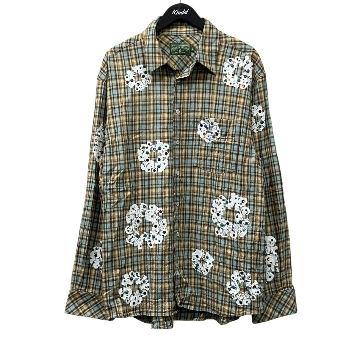 Denim Tears スタッズシャツ 古着・中古-1枚目のアイテム画像