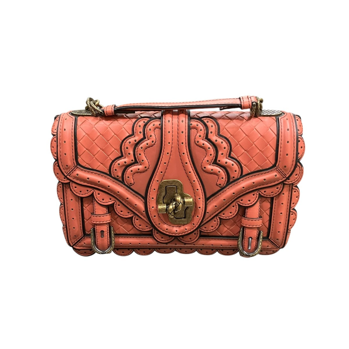 BOTTEGA VENETA バタフライショルダーバッグ 古着・中古-2枚目のアイテム画像