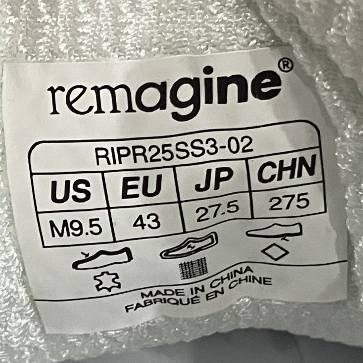 remagine THE COREロートップスニーカー 古着・中古-7枚目のアイテム画像