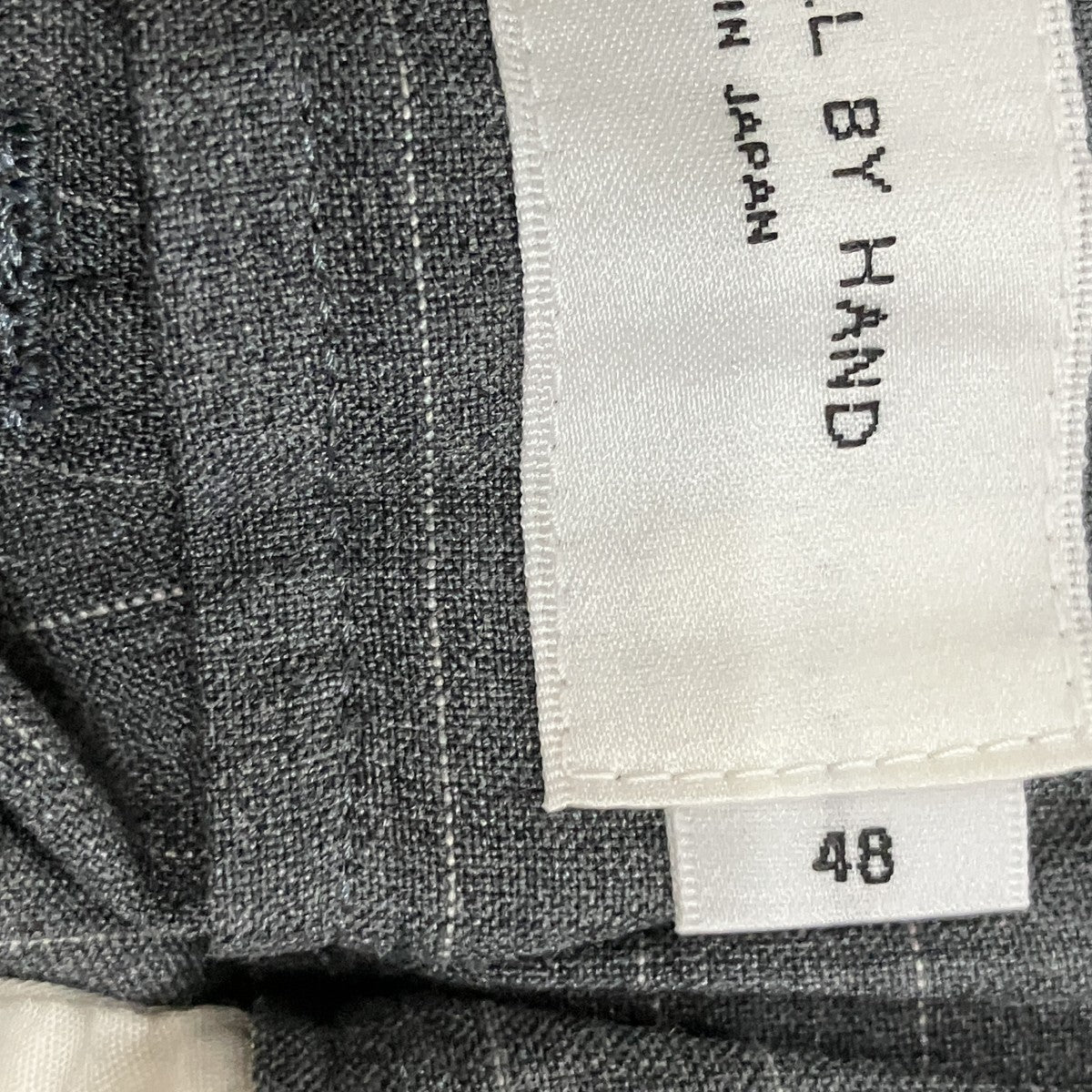 STILL BY HAND ストライプパンツ 古着・中古-5枚目のアイテム画像