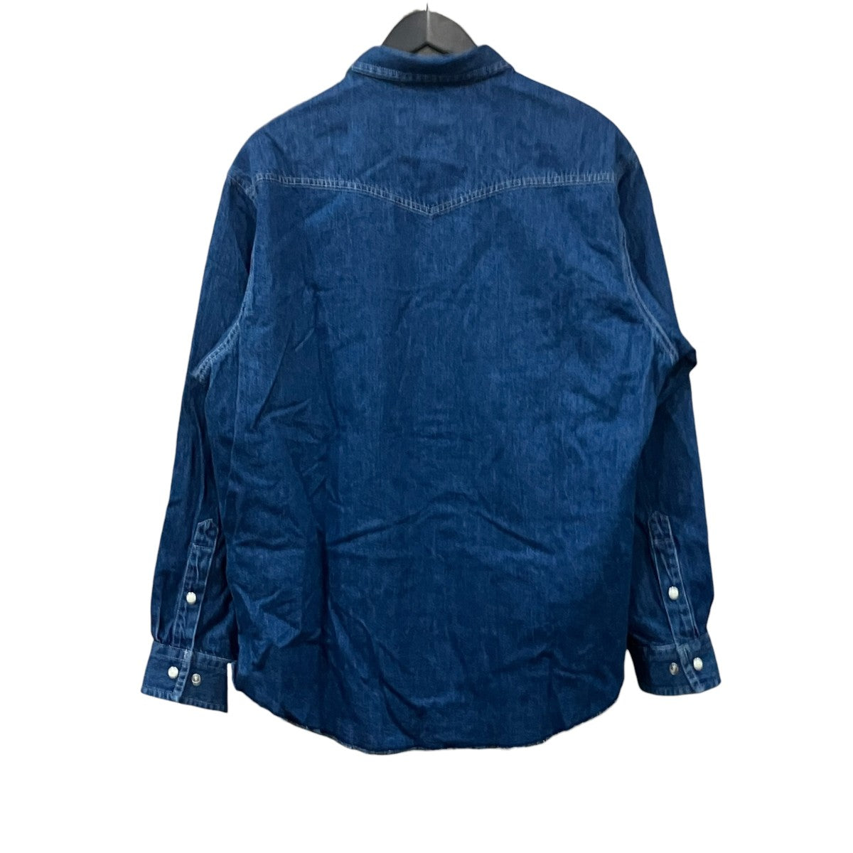 WTAPS ｢ALLMAN ／ LS ／ COTTON． DENIM｣ ウエスタンデニムシャツ 古着・中古-2枚目のアイテム画像