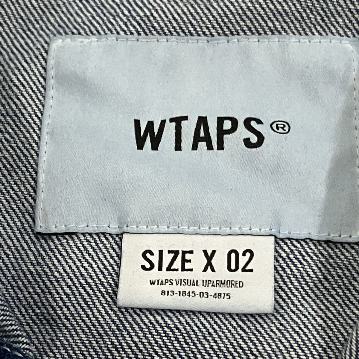 WTAPS ｢ALLMAN ／ LS ／ COTTON． DENIM｣ ウエスタンデニムシャツ 古着・中古-5枚目のアイテム画像