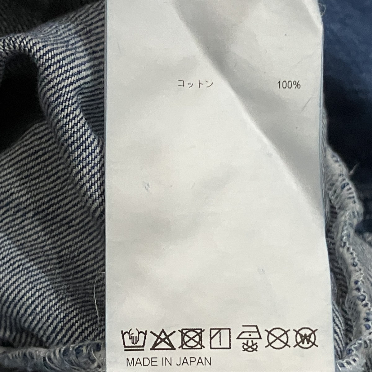WTAPS ｢ALLMAN ／ LS ／ COTTON． DENIM｣ ウエスタンデニムシャツ 古着・中古-6枚目のアイテム画像