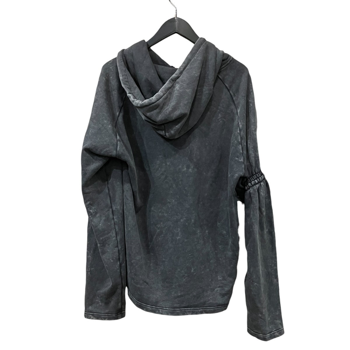 SYUMAN． Wave gather Acid Hoodie ジップ 古着・中古-2枚目のアイテム画像