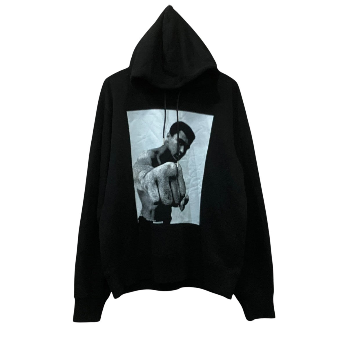 sacai Muhammad Ali Hoodie プリントパーカー 古着・中古-1枚目のアイテム画像