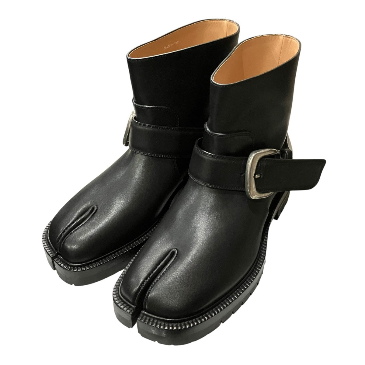 26SSバックル足袋ブーツS57WU0296 ｢Tabi County Buckle｣