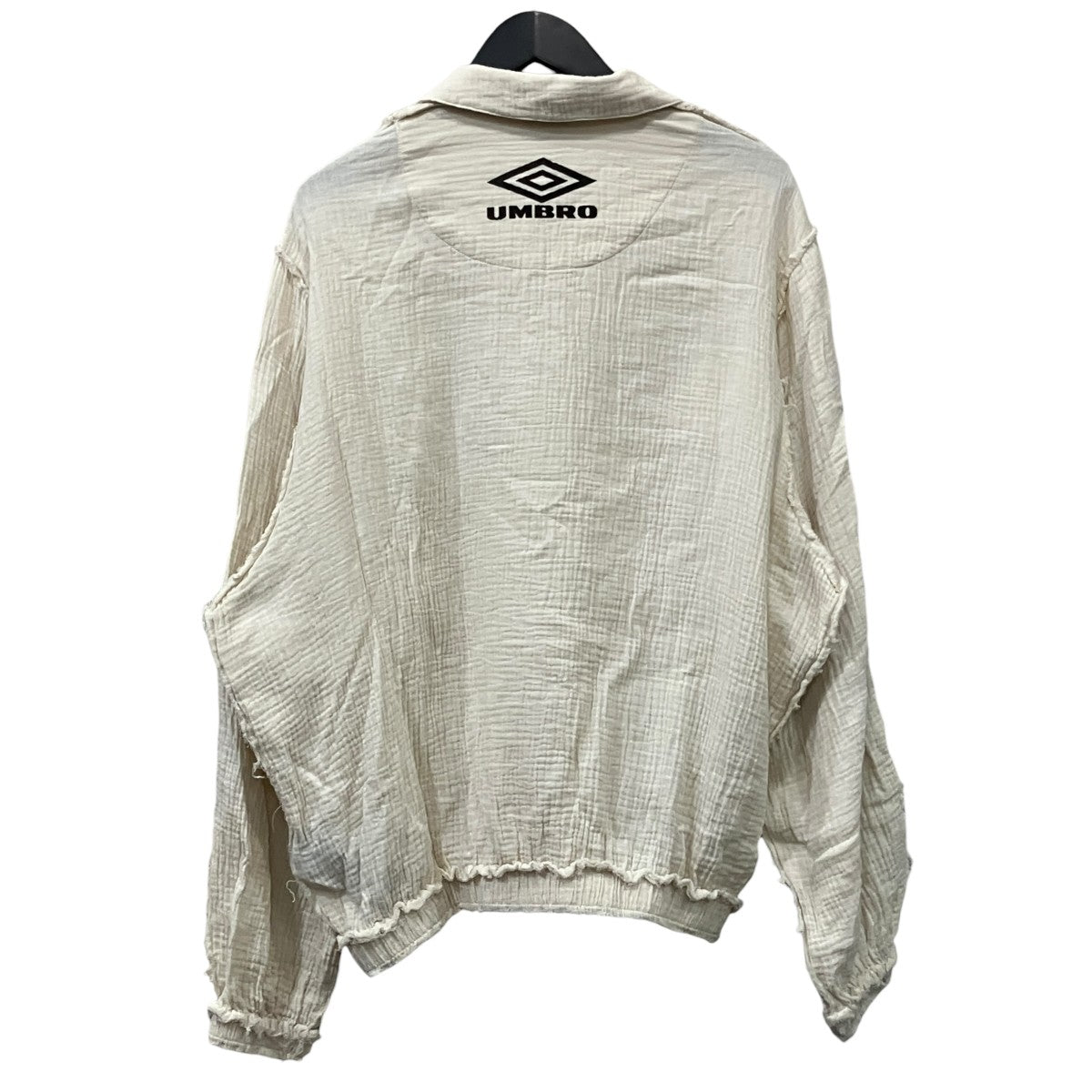 UMBRO レースアップポロシャツ 古着・中古-2枚目のアイテム画像