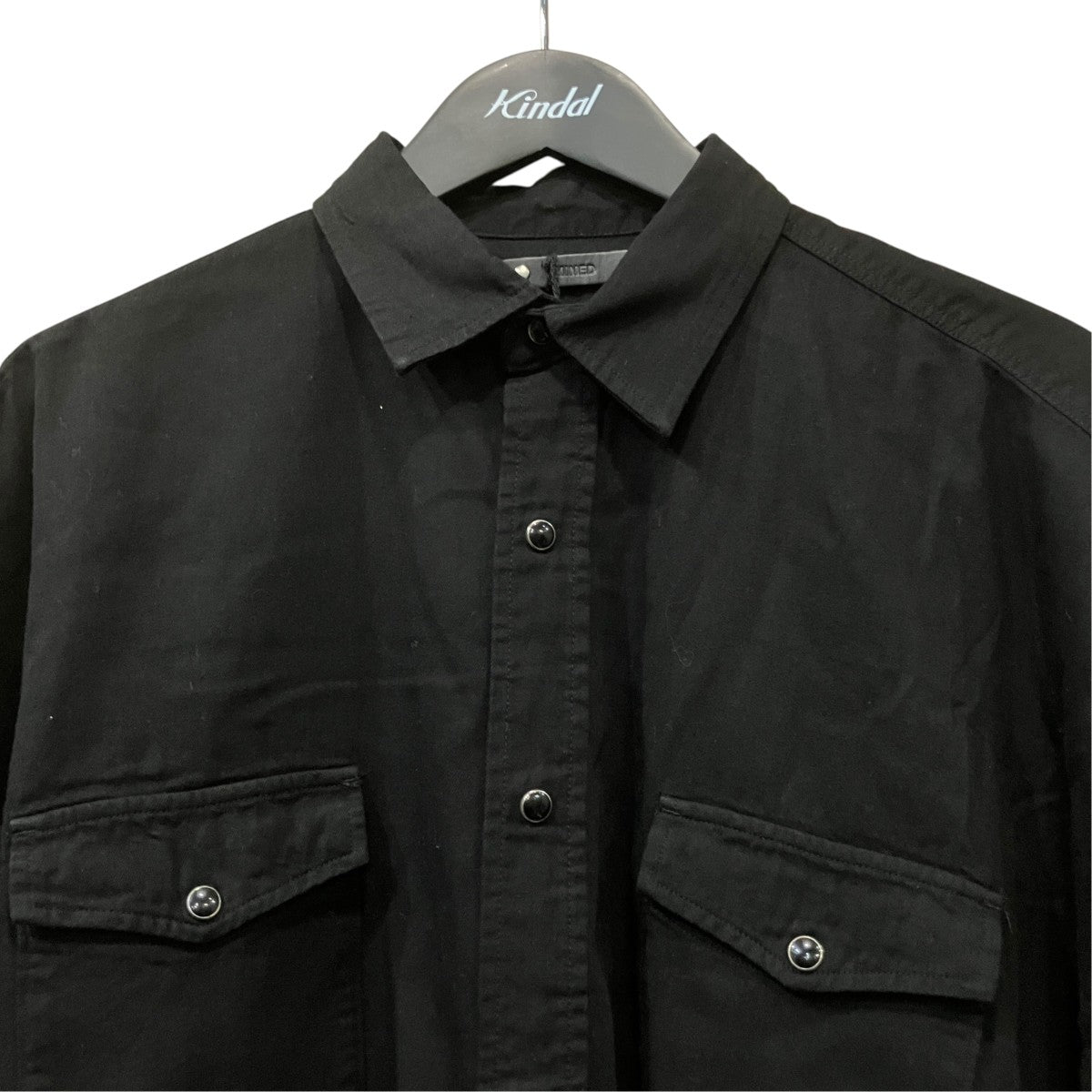 MINEDENIM Square Big Denim Western SH スクエアビッグウエスタンシャツ 古着・中古-3枚目のアイテム画像