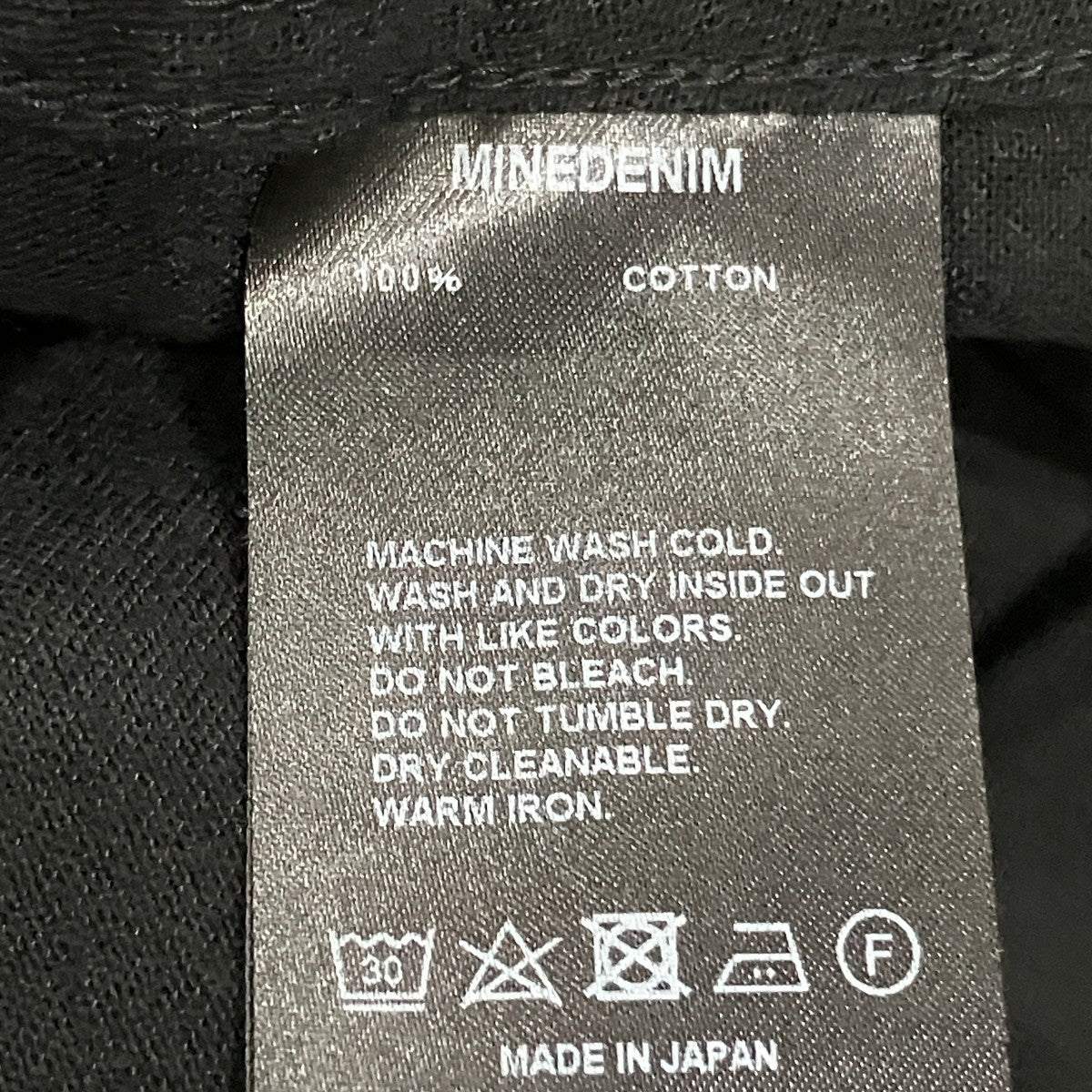MINEDENIM Square Big Denim Western SH スクエアビッグウエスタンシャツ 古着・中古-6枚目のアイテム画像
