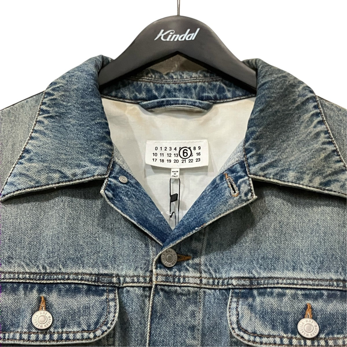 MM6 Maison Margiela デニムジャケット 古着・中古-3枚目のアイテム画像