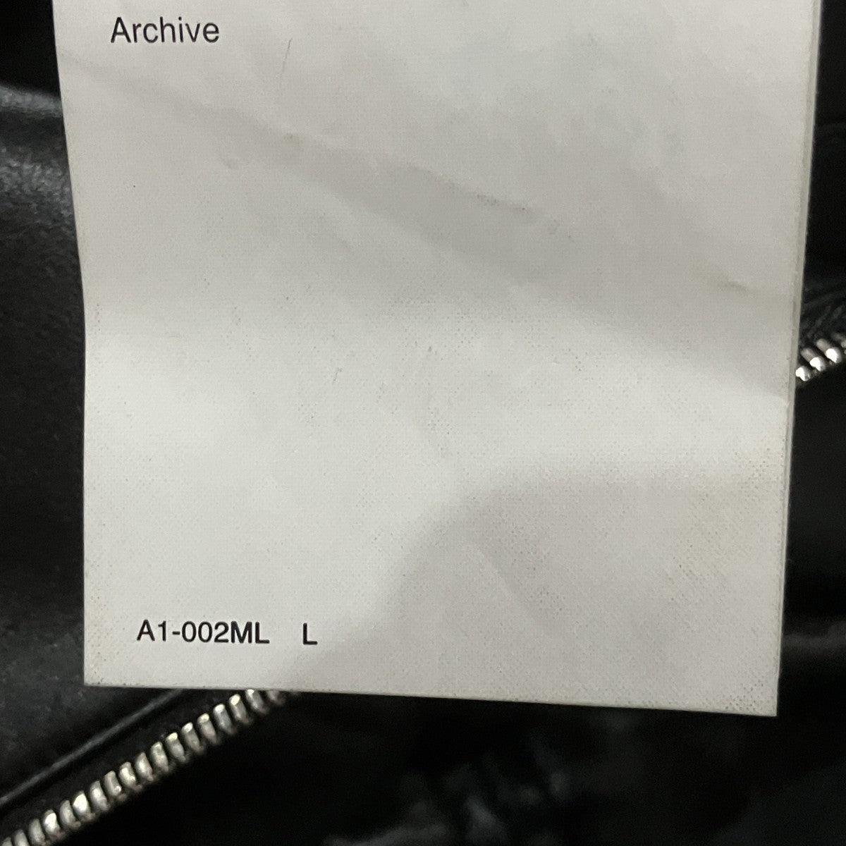 POST ARCHIVE FACTION (PAF) Cabaret Jacket Archive シングルライダースジャケット 古着・中古-5枚目のアイテム画像
