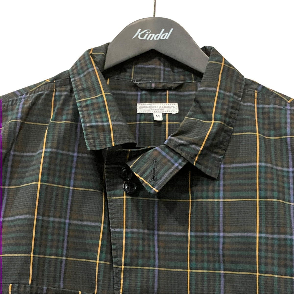 Engineered Garments チェックシャツ 古着・中古-3枚目のアイテム画像