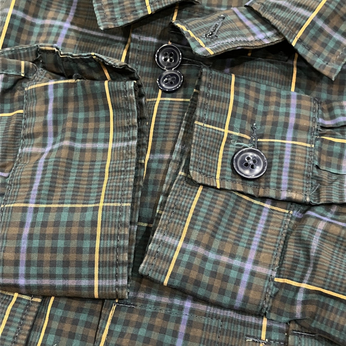 Engineered Garments チェックシャツ 古着・中古-4枚目のアイテム画像
