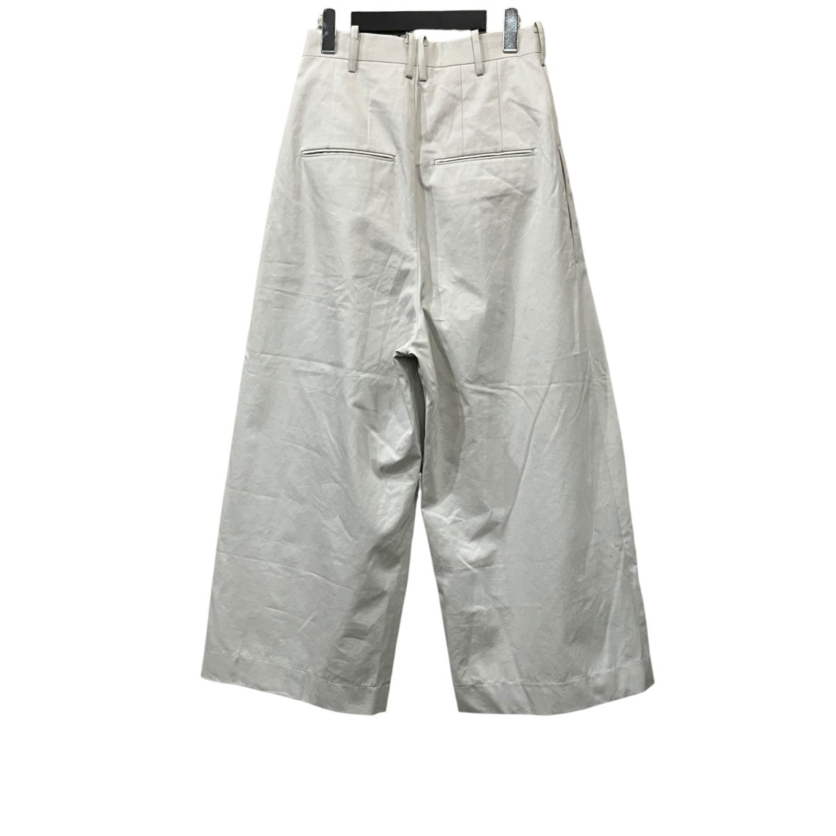 SOSHIOTSUKI EIGHT TUCK HIGH WEST TROUSE タックパンツ 古着・中古-2枚目のアイテム画像