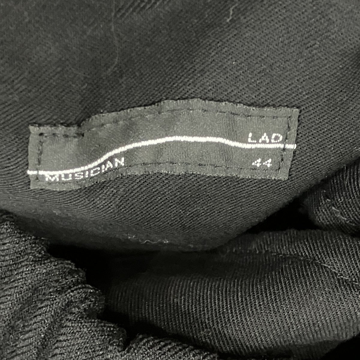 LAD MUSICIAN ESTER SERGE OVER PANTS イージーパンツ 古着・中古-5枚目のアイテム画像