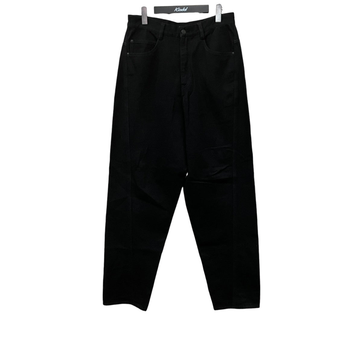 LAD MUSICIAN SAMPLE品TAPERED WIDE PANTS テーパードデニムパンツ 古着・中古-1枚目のアイテム画像