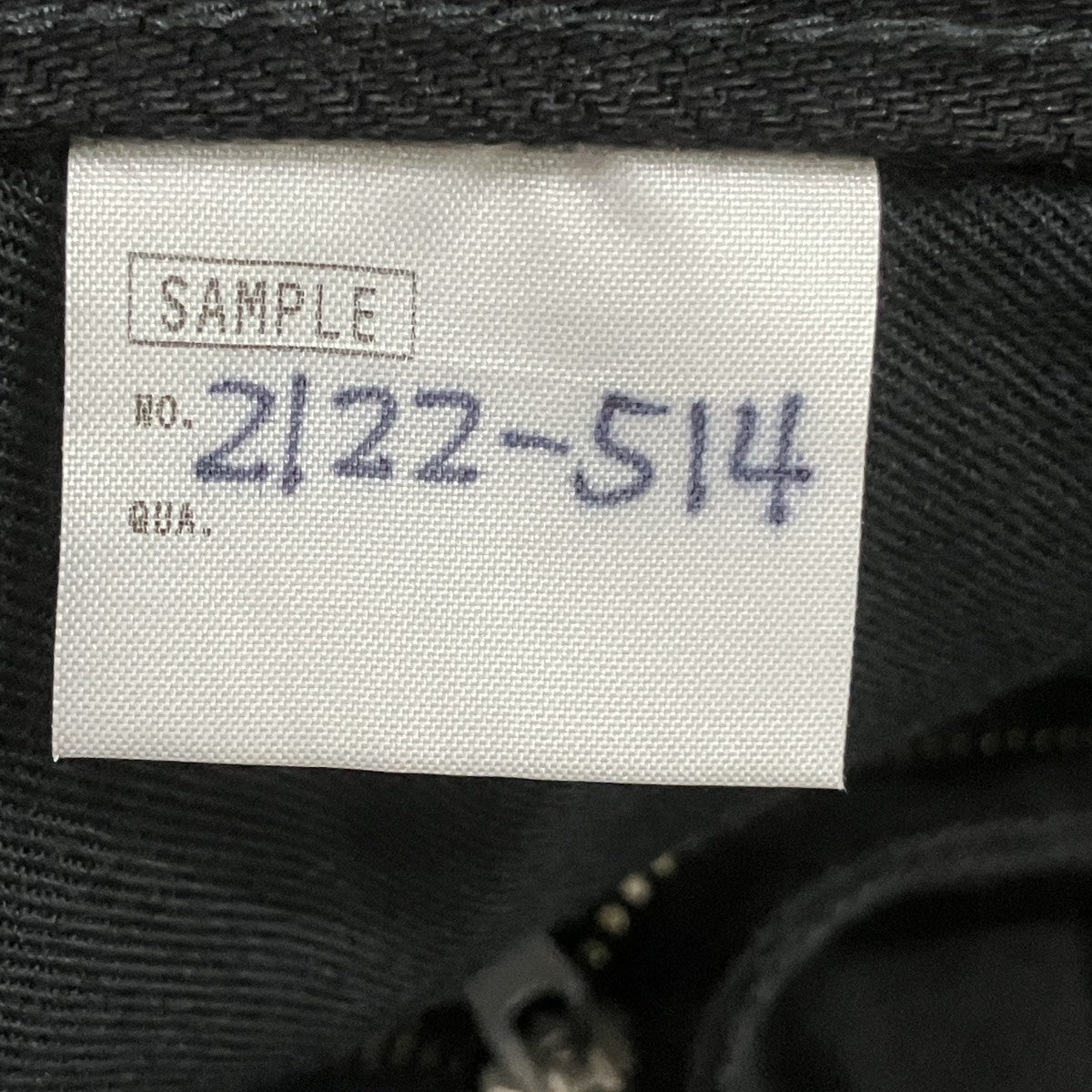 LAD MUSICIAN SAMPLE品TAPERED WIDE PANTS テーパードデニムパンツ 古着・中古-6枚目のアイテム画像