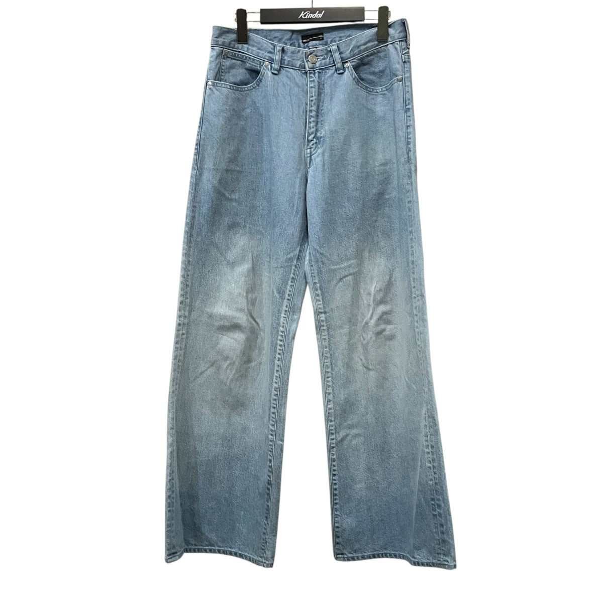 LAD MUSICIAN 11．5oz GRADATION DENIM WIDE STRAIGHT PANTS グラデーションデニムパンツ 古着・中古-1枚目のアイテム画像