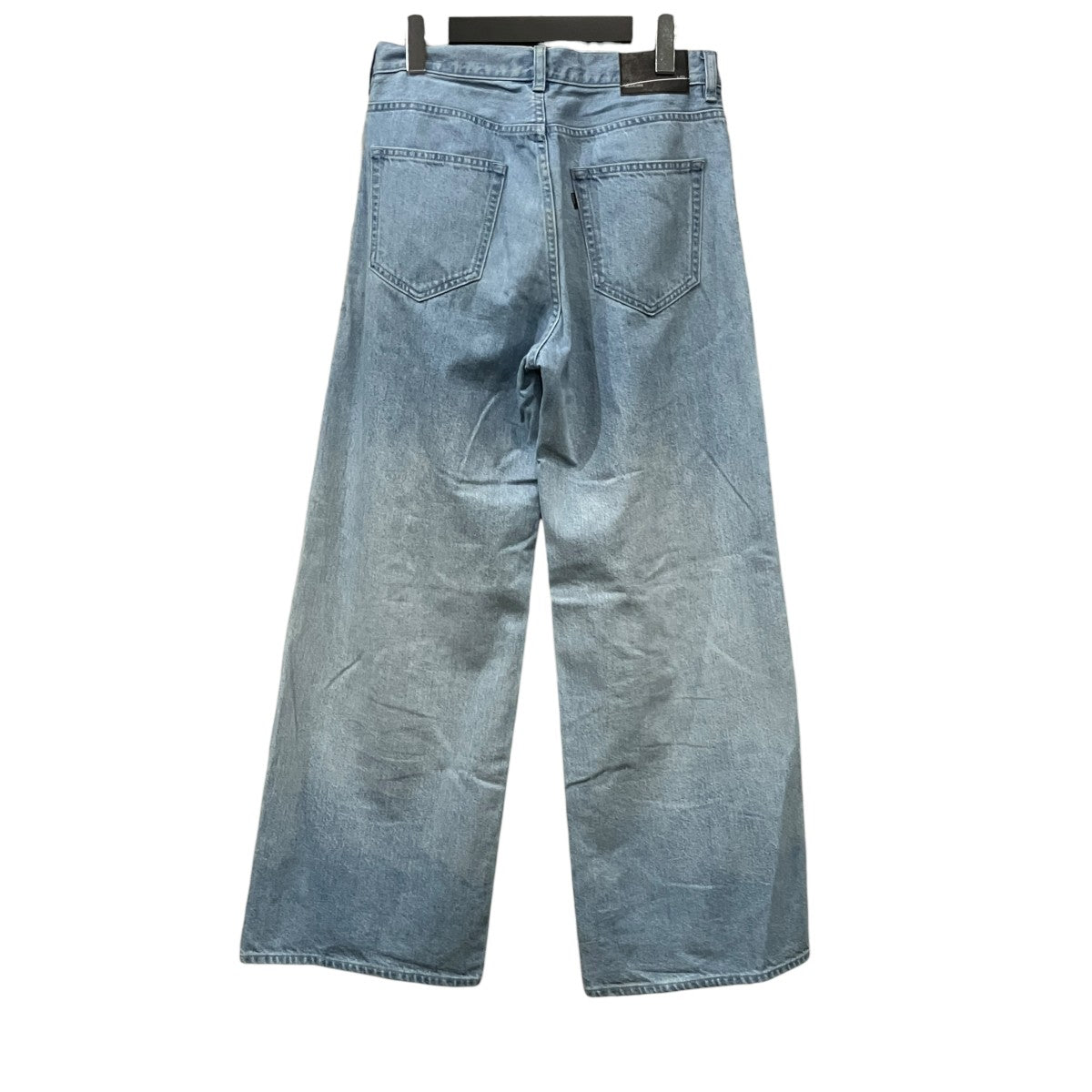 LAD MUSICIAN 11．5oz GRADATION DENIM WIDE STRAIGHT PANTS グラデーションデニムパンツ 古着・中古-2枚目のアイテム画像